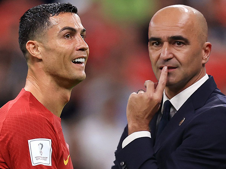 HLV Martinez có đủ bản lĩnh để loại Ronaldo?